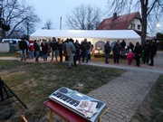 Rozsvícení stromečku u MŠ